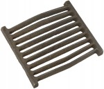 RUSZT ŻELIWNY WKŁAD DO PIECA KUCHNI KOMINKA KOTŁA NR 4 RUSZTO 235 X 200 MM